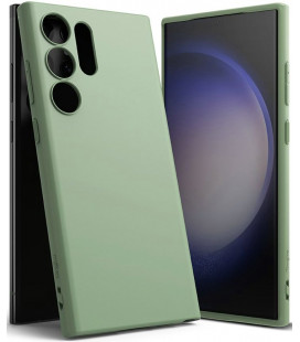 Žalias dėklas Samsung Galaxy S23 Ultra telefonui "Ringke Air S"