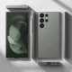 Matinis skaidrus dėklas Samsung Galaxy S23 Ultra telefonui "Ringke Slim"