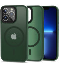 Matinis žalias dėklas Apple iPhone 13 Pro telefonui "Tech-Protect Magmat Magsafe"