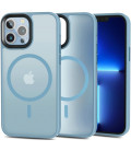Matinis šviesiai mėlynas dėklas Apple iPhone 13 Pro telefonui "Tech-Protect Magmat Magsafe"