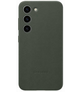 Originalus žalias dėklas "Leather Cover" Samsung Galaxy S23 telefonui "EF-VS911LGE"