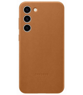 Originalus rudas dėklas "Leather Cover" Samsung Galaxy S23 Plus telefonui "EF-VS916LAE"