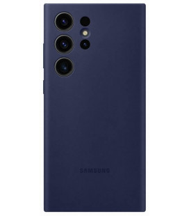 Originalus mėlynas dėklas "Silicone Cover" Samsung Galaxy S23 Ultra telefonui "EF-PS918TNE"
