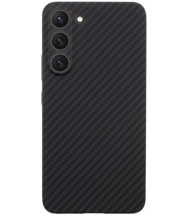 Juodas dėklas Samsung Galaxy S23 telefonui "Tactical MagForce Aramid Cover"
