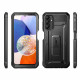 Juodas dėklas Samsung Galaxy A14 4G / 5G telefonui "Supcase Unicorn Beetle Pro"