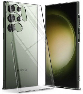 Skaidrus dėklas Samsung Galaxy S23 Ultra telefonui "Ringke Slim"