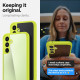 Žalias / skaidrus dėklas Samsung Galaxy A54 5G telefonui "Spigen Ultra Hybrid"