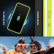 Žalias / skaidrus dėklas Samsung Galaxy A54 5G telefonui "Spigen Ultra Hybrid"