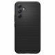 Matinis juodas dėklas Samsung Galaxy A54 5G telefonui "Spigen Liquid Air"