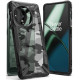 Juodas (Camo) dėklas Oneplus 11 5G telefonui "Ringke Fusion X"