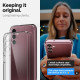 Skaidrus dėklas Samsung Galaxy A14 4G telefonui "Spigen Ultra Hybrid"