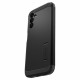 Juodas dėklas Samsung Galaxy A14 4G telefonui "Spigen Tough Armor"