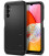 Juodas dėklas Samsung Galaxy A14 4G / 5G telefonui "Spigen Tough Armor"