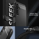 Matinis juodas dėklas Samsung Galaxy A14 4G telefonui "Spigen Rugged Armor"
