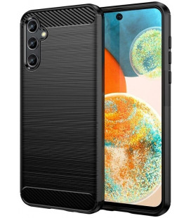 Juodas dėklas Samsung Galaxy A54 5G telefonui "Carbon"