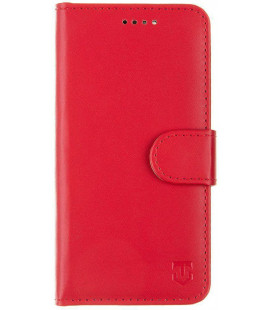 Raudonas atverčiamas dėklas Samsung Galaxy A54 5G telefonui "Tactical Field Notes"