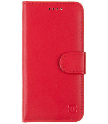 Raudonas atverčiamas dėklas Samsung Galaxy A54 5G telefonui "Tactical Field Notes"