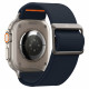 Mėlyna apyrankė Apple Watch 8 / 9 / 10 / 11 / SE / ULTRA (44 / 45 / 46 / 49 MM) laikrodžiui "Spigen Fit Lite Ultra"
