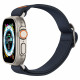 Mėlyna apyrankė Apple Watch 6 / 7 / 8 / 9 / 10 / SE / Ultra 1 / 2 ( 44 / 45 / 46 / 49 mm) laikrodžiui "Spigen Fit Lite Ultra"