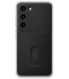 Originalus juodas dėklas "Frame Cover" Samsung Galaxy S23 telefonui "EF-MS911CBE"
