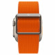Oranžinė apyrankė Apple Watch 8 / 9 / 10 / 11 / SE / ULTRA (44 / 45 / 46 / 49 MM) laikrodžiui "Spigen Fit Lite Ultra"