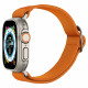 Oranžinė apyrankė Apple Watch 6 / 7 / 8 / 9 / 10 / SE / Ultra 1 / 2 ( 44 / 45 / 46 / 49 mm) laikrodžiui "Spigen Fit Lite Ultra"