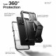 Juodas dėklas Xiaomi Redmi Note 12 Pro 5G / Poco X5 Pro 5G telefonui "Tech-Protect Kevlar Pro"