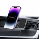 Juodas automobilinis magnetinis telefono laikiklis su 15w belaidžiu krovimu "Tech-Protect MM15W-V2"