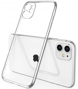 Skaidrus dėklas su kameros apsauga Apple iPhone 11 telefonui "Clear Case 2mm"