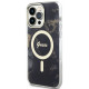 Juodas dėklas Apple iPhone 13 Pro Max telefonui "Guess Marble IML MagSafe Compatible Case"
