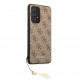 Rudas dėklas Samsung Galaxy A53 5G telefonui "Guess 4G Charms Case"