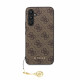 Rudas dėklas Samsung Galaxy A54 5G telefonui "Guess 4G Charms Case"