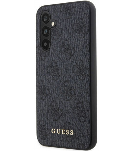 Pilkas dėklas Samsung Galaxy A54 5G telefonui "Guess 4G Case"
