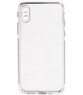 Skaidrus dėklas su kameros apsauga Apple iPhone X / XS telefonui "Clear Case 2mm"