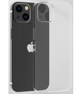 Skaidrus dėklas su kameros apsauga Apple iPhone 13 Mini telefonui "Clear Case 2mm"