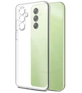 Skaidrus dėklas su kameros apsauga Samsung Galaxy A14 5G telefonui "Clear Case 2mm"