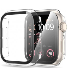 Skaidrus dėklas Apple Watch 4 / 5 / 6 / SE (44mm) laikrodžiui "Tech-Protect Defense360"