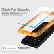 Apsauginis grūdintas stiklas Google Pixel 7A telefonui "Spigen AlignMaster Glas tR 2-Pack"