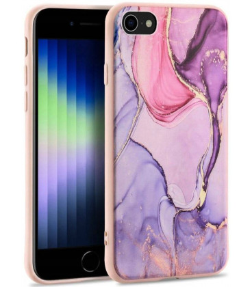 Dėklas Apple iPhone 7 / 8 / SE 2020 / SE 2022 telefonui "Tech-Protect Mood Colorful Marble"