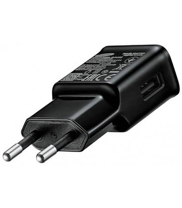 Originalus juodas Samsung 15W 1xUSB pakrovėjas "EP-TA200EBE"