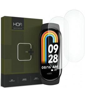 Ekrano apsauga Xiaomi Smart Band 8 / 8 NFC laikrodžiui "HOFI Hydroflex Pro+ 2-Pack"