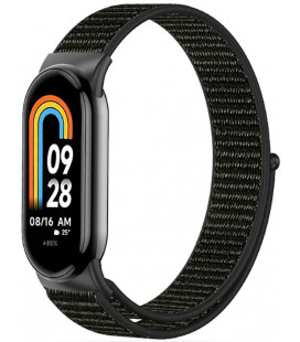 Juoda apyrankė Xiaomi Smart Band 8 / 9 / 10 / 11 / NFC laikrodžiui "Tech-Protect Nylon"