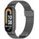 Juoda apyrankė Xiaomi Smart Band 8 / 9 / 10 / 11 / NFC laikrodžiui "Tech-Protect Milaneseband"
