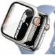 Pilkas / oranžinis dėklas Apple Watch 4 / 5 / 6 / SE 1 / 2 / 3 (44MM) laikrodžiui "Tech-Protect Defense360"