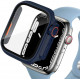 Mėlynas / oranžinis dėklas Apple Watch 7 / 8 / 9 (45mm) laikrodžiui "Tech-Protect Defense360"
