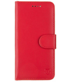 Raudonas atverčiamas dėklas Honor X7a telefonui "Tactical Field Notes"