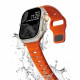 Juoda apyrankė Apple Watch 8 / 9 / 10 / 11 / 12 / SE / Ultra (44 / 45 / 46 / 49 mm) "Tech-Protect Iconband Line"