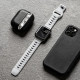 Juoda apyrankė Apple Watch 6 / 7 / 8 / 9 / 10 / SE / Ultra 1 / 2 ( 44 / 45 / 46 / 49 mm) "Tech-Protect Iconband Line"