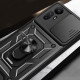 Juodas dėklas Xiaomi Redmi Note 12S telefonui "Tech-Protect Camshield Pro"