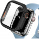 Juodas / oranžinis dėklas Apple Watch 4 / 5 / 6 / SE 1 / 2 / 3 (44MM) laikrodžiui "Tech-Protect Defense360"